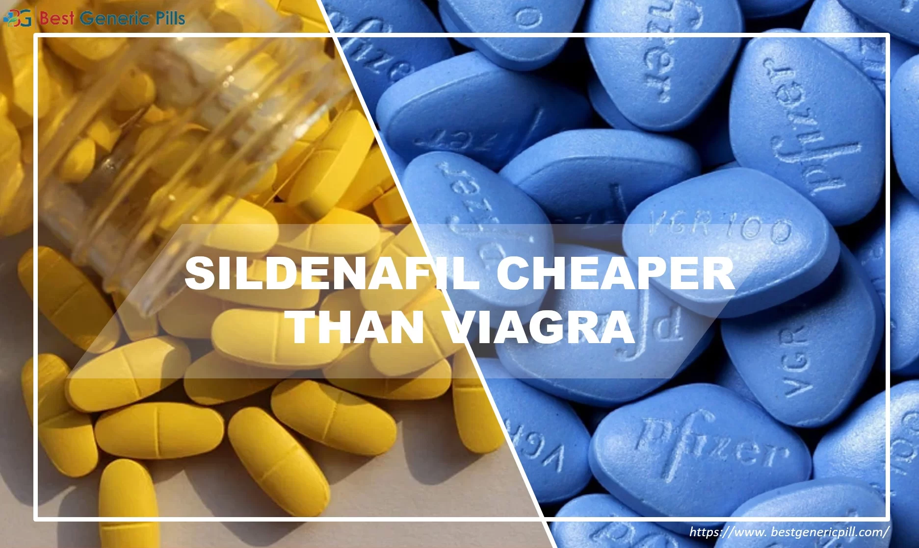 Sildenafil is cheaper than Viagra